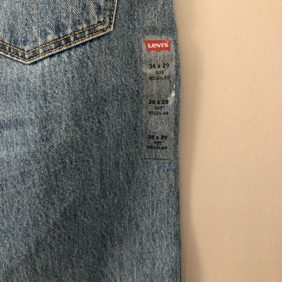Levi’s 505 Regular Fit Jeans W36 L29 NWT - Picture 8 of 14